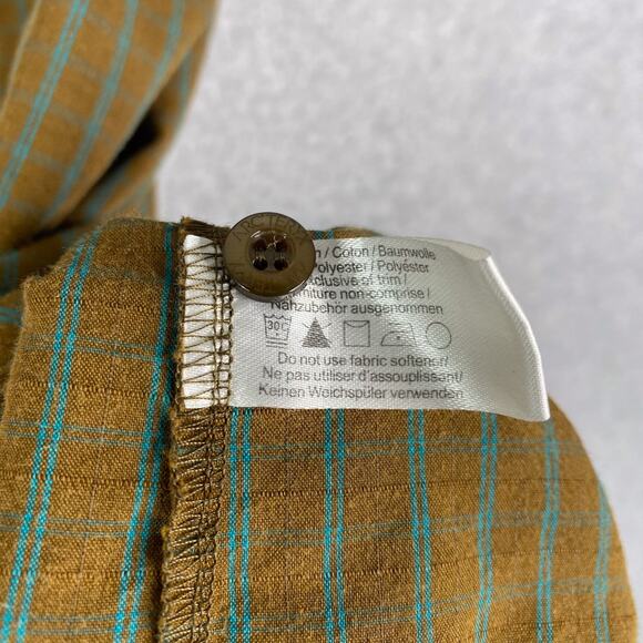 Arcteryx Mens S Check Button Up Short Sleeve Shirt - Picture 6 of 6